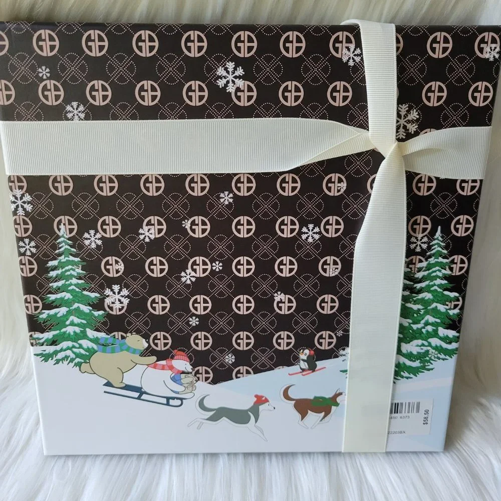 Giani Bernini Holiday Print Square Scarf Gift Set